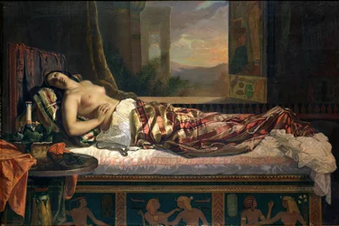 De dood van Cleopatra, 1841